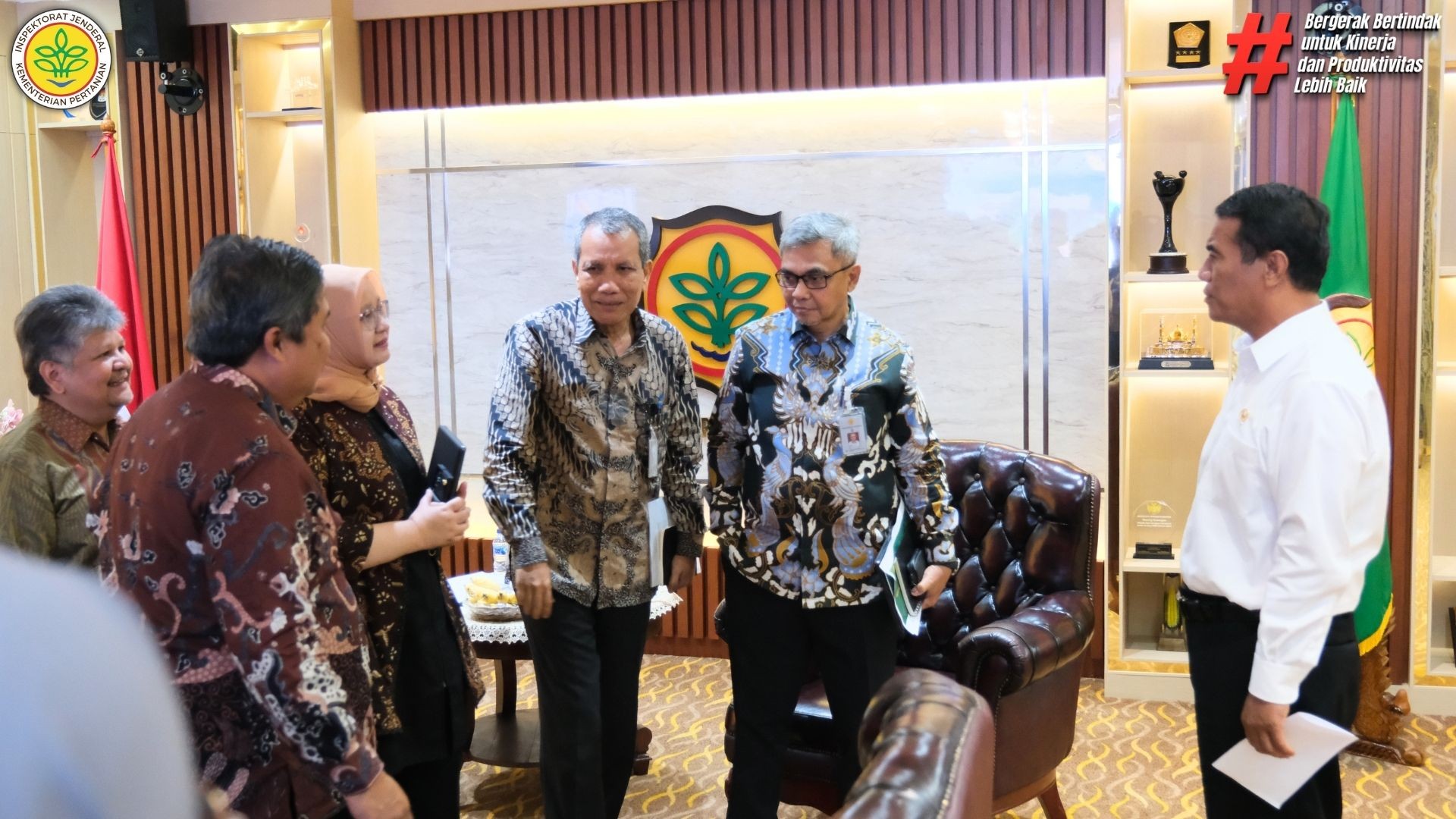 Koordinasi Perkembangan Penerapan Neraca Komoditas Produk Hortikultura pada SINAS NK dengan Deputi Pencegahan dan Monitoring KPK