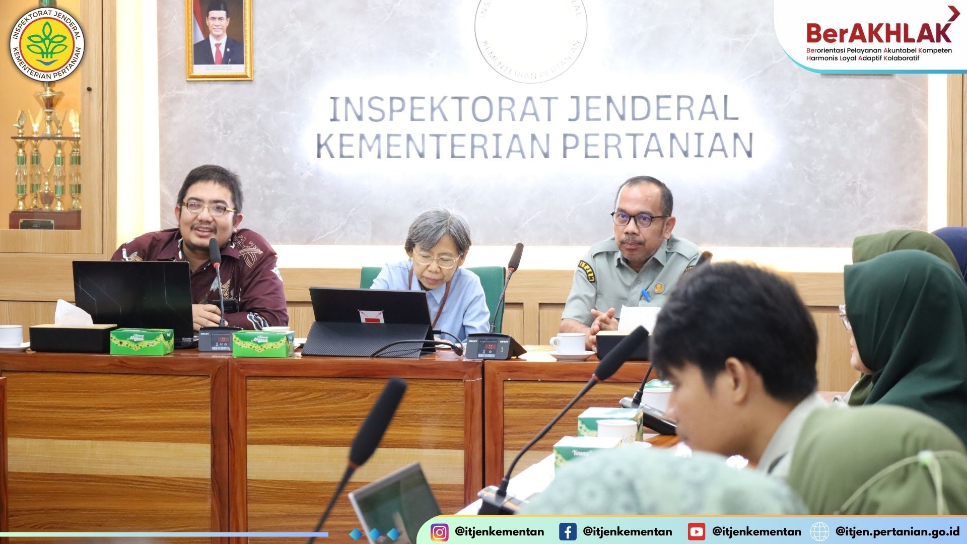Rapat sosialisasi persyaratan pelatihan Jabatan Fungsional Auditor  JFA