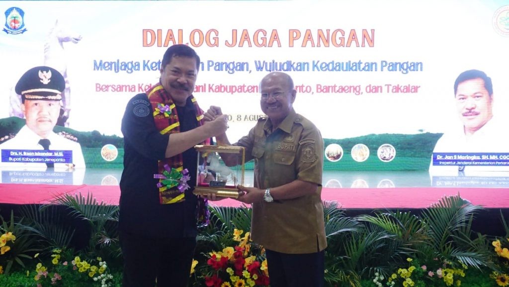 Wujudkan Ketahanan Pangan Irjen Kementan Pertanian Gelar Dialog Jaga Pangan dengan Kelompok Tani