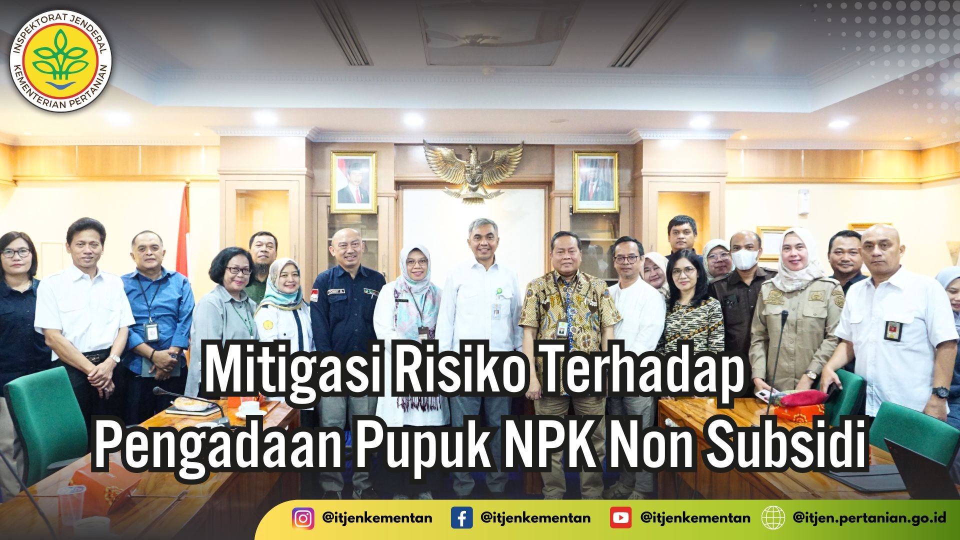 Mitigasi Risiko Terhadap Pengadaan Pupuk NPK Non Subsidi