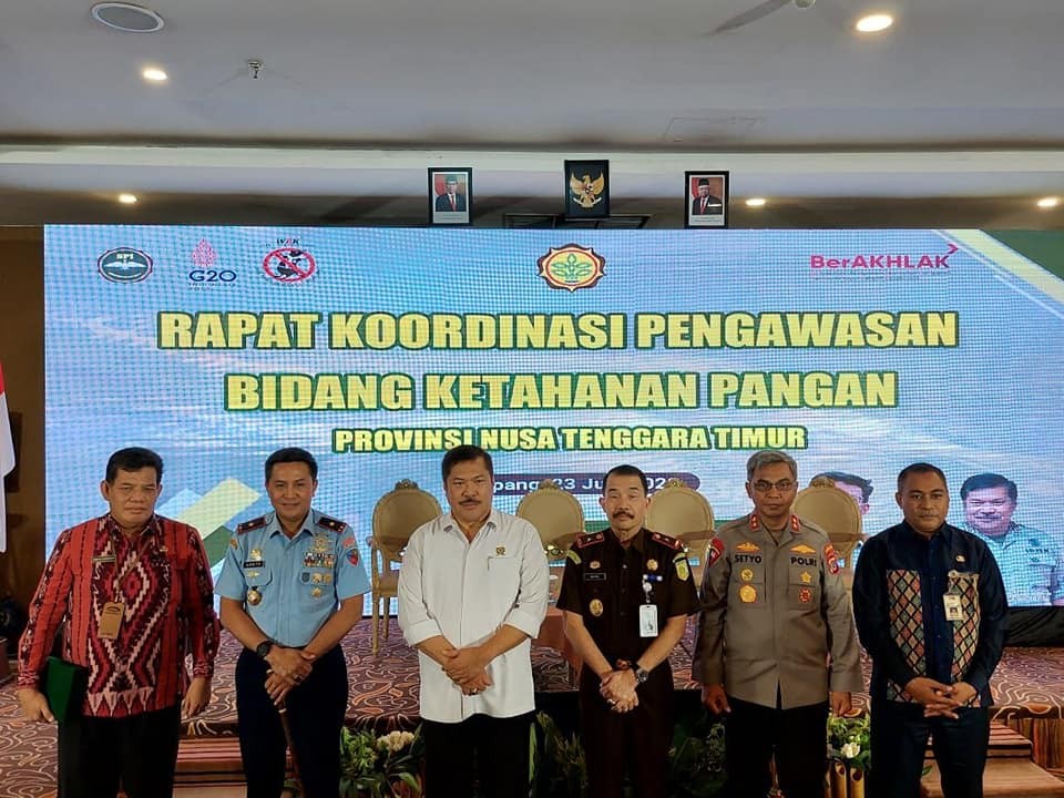 KOLABORASI KEMENTERIAN PERTANIAN DENGAN APARAT PENEGAK HUKUM DEMI JAGA PANGAN DI PROVINSI NUSA TENGGARA TIMUR