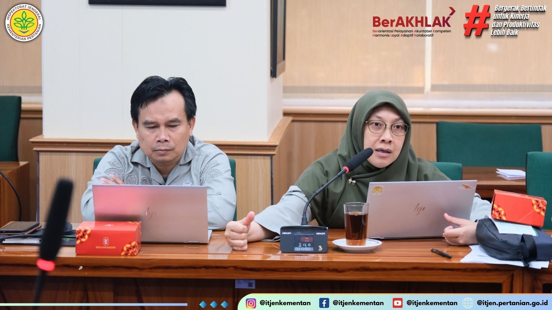 Rapat Pembahasan Anggaran Pengawasan Mendukung Blueprint Lumbung Pangan Tahun 2025-2029