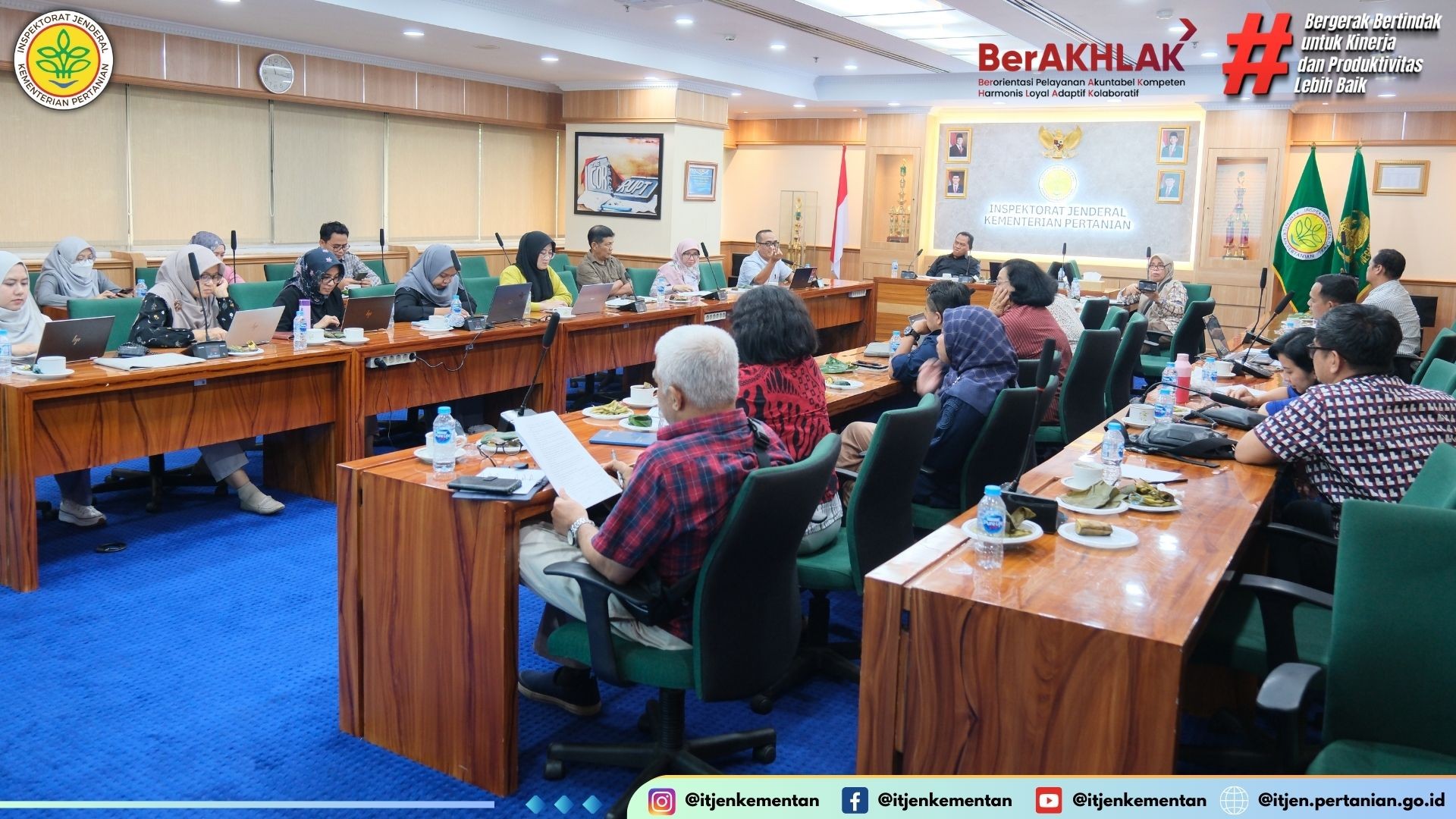 Briefing Teknis Persiapan Evaluasi Strategis Produktivitas Ternak di BPTU-HPT Tahun 2020-2024