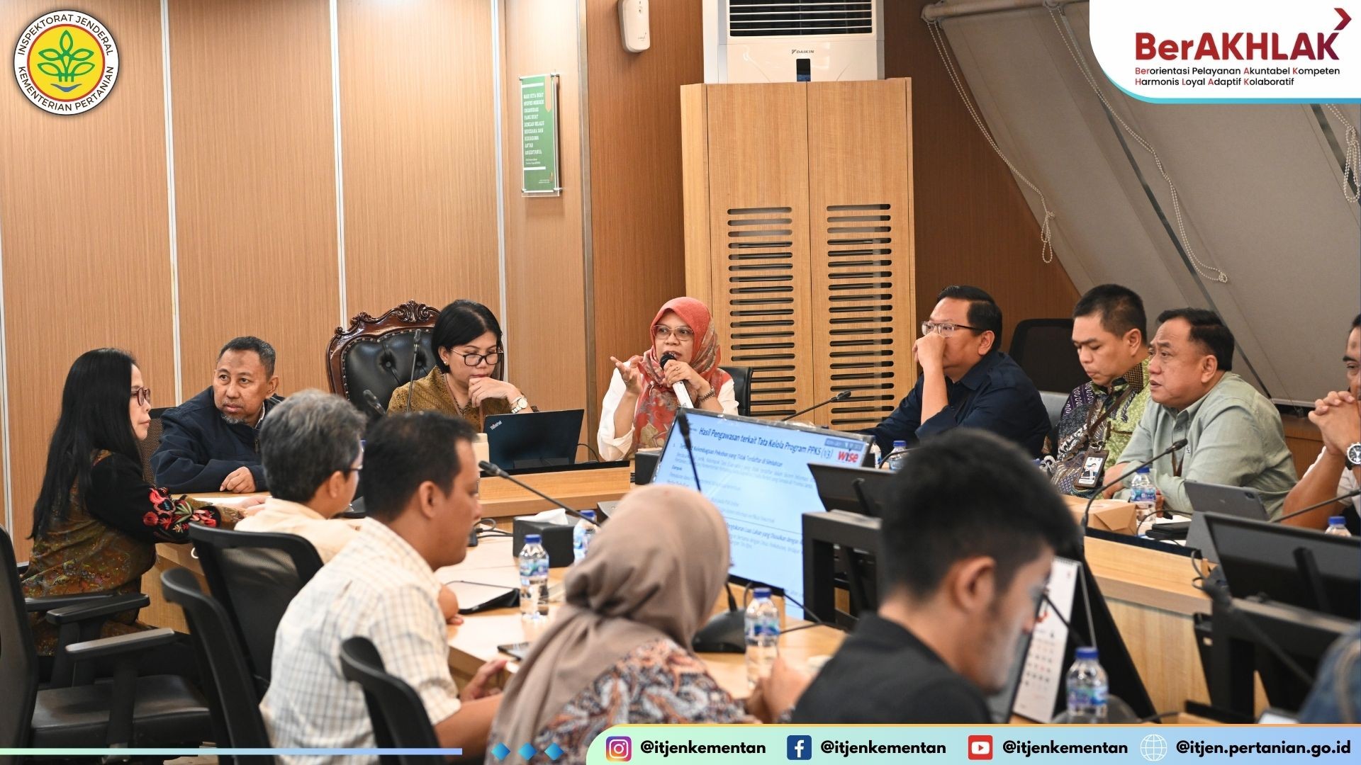 Maksimalkan Peran APIP, Itjen Kementan Rapat Koordinasi Audit Bersama Itjen Kemenkeu