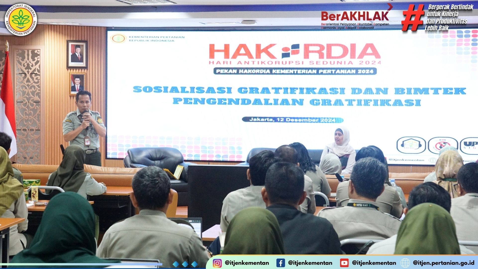 Sosialisasi Gratifikasi dan Bimtek Pengendalian Gratifikasi