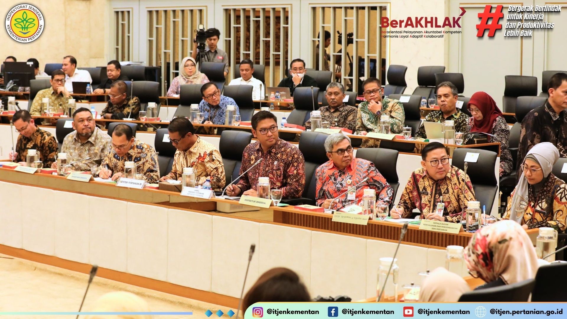 Rapat Kerja Menteri Pertanian dengan Komisi IV DPR RI