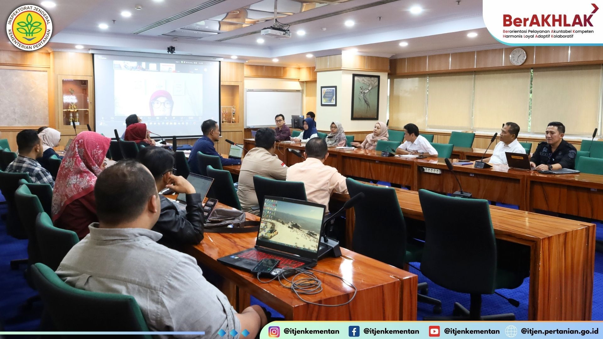 Rapat Pembahasan dan Percepatan Aksi Stranas PK Penguatan Tata Kelola Impor  indikator/paramater dan sistem scoring pelaku usaha pada sistem SSI ISRM