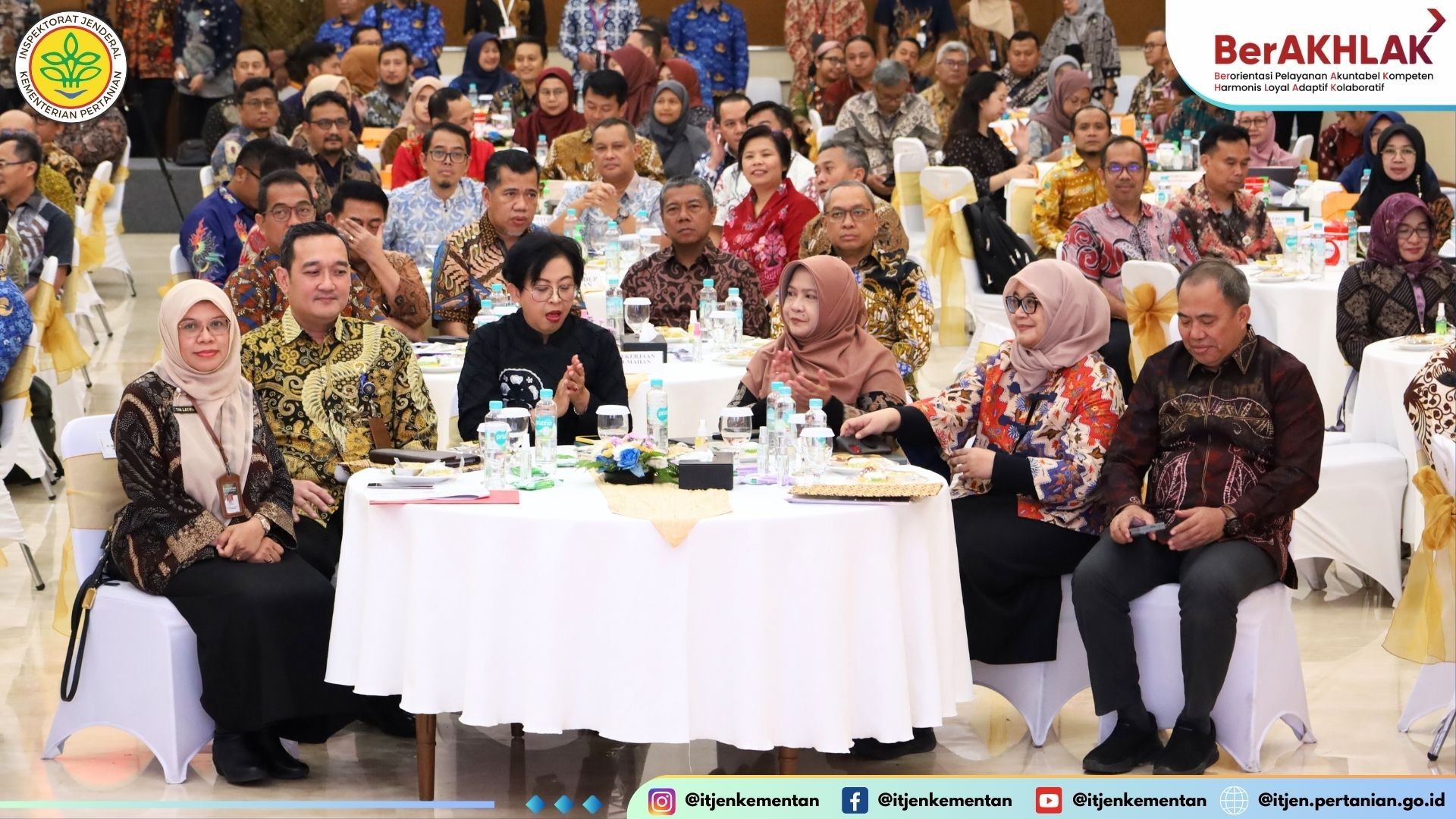 Itjen Kementan Hadiri Entry Meeting Pemeriksaan Laporan Keuangan Tahun 2024