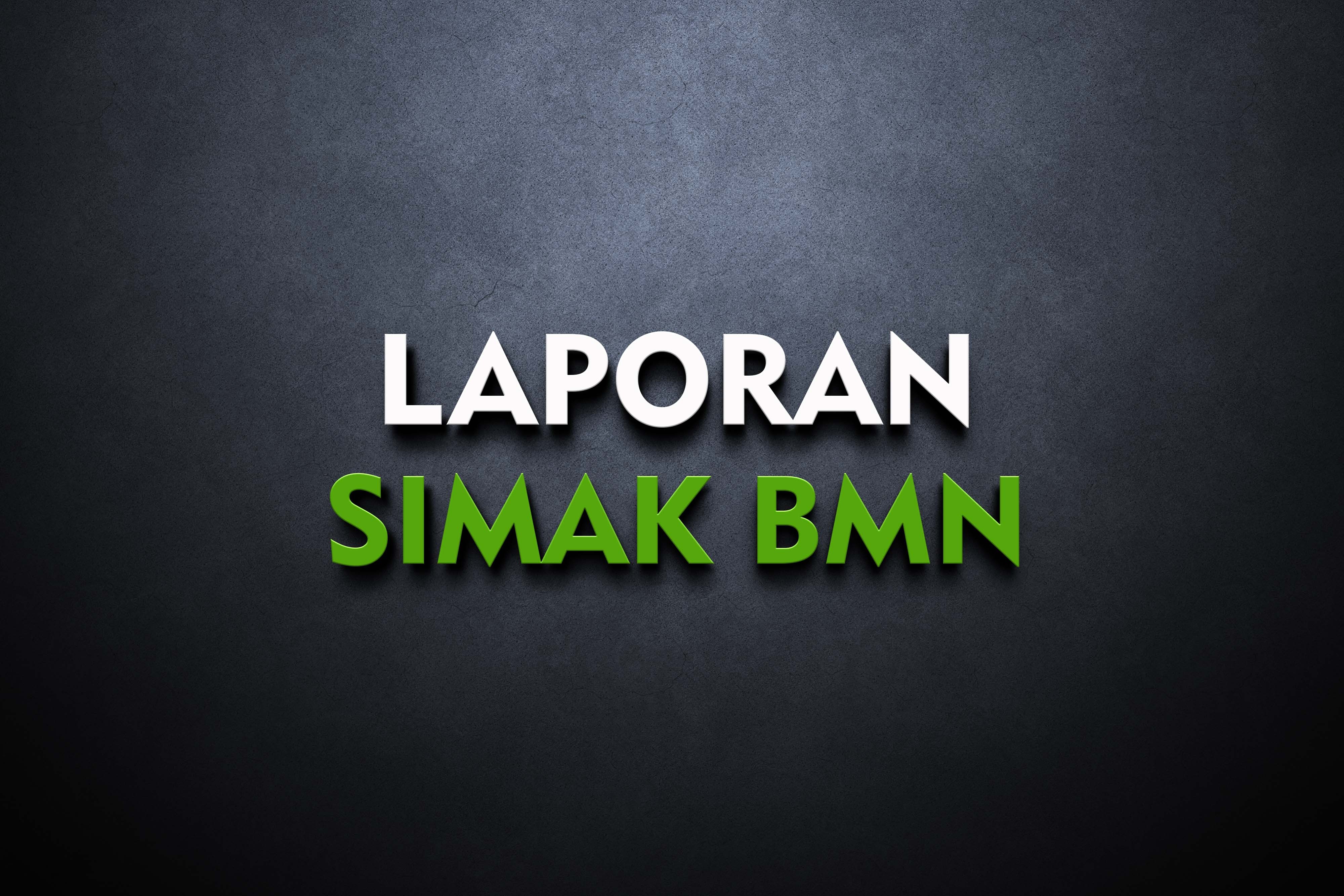 LAPORAN SIMAK BMN INSPEKTORAT JENDERAL