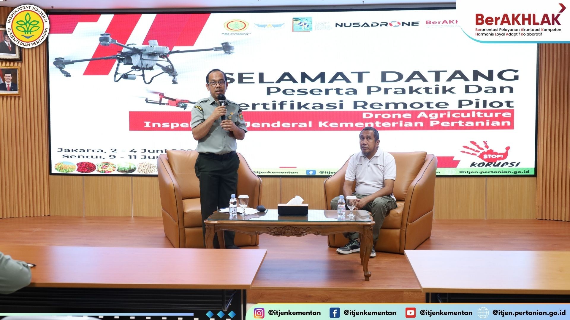 Pelatihan Advanced Drone Mapping dan Sertifikasi Pilot Drone bagi Auditor di Lingkungan Inspektorat Jenderal Kementerian Pertanian