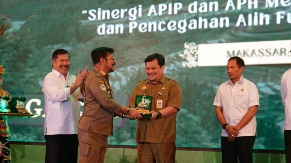 Cegah Alih Fungsi Lahan, Mentan SYL Sinergi Dengan APIP dan APH