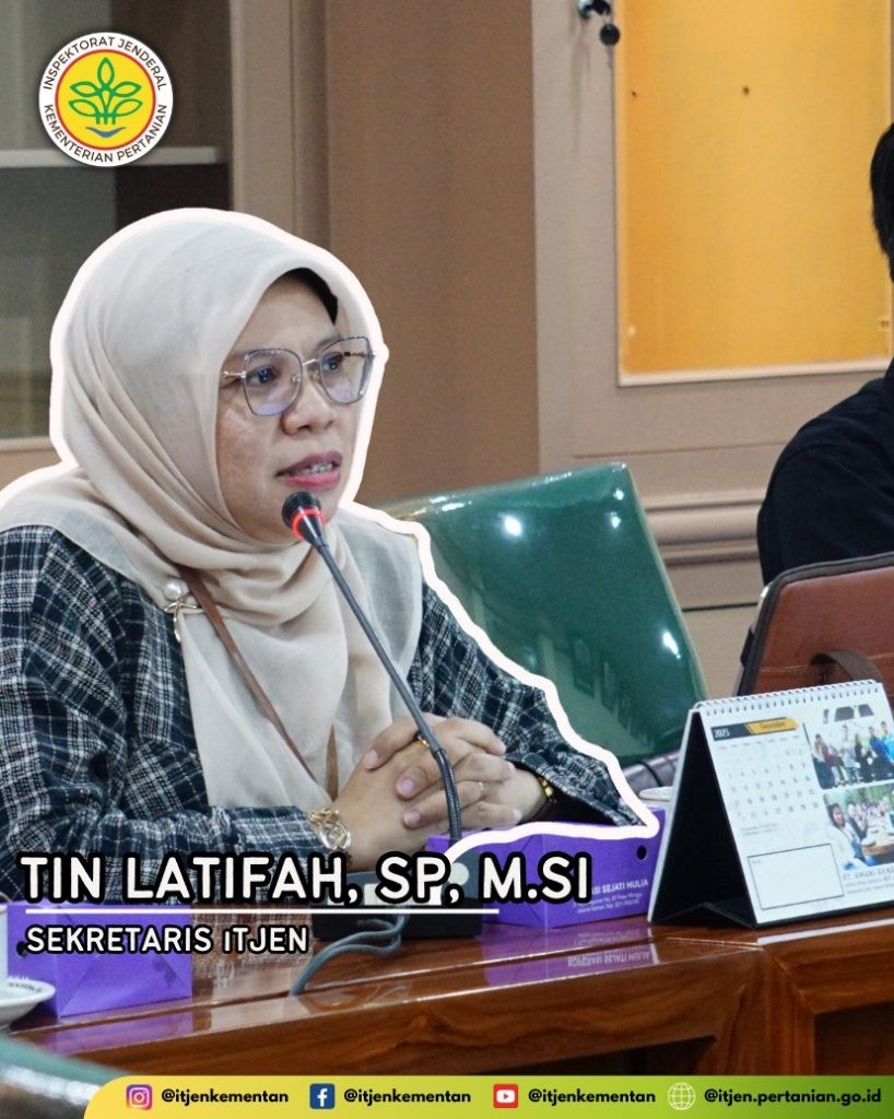 Itjen Kementan Gelar FGD Tindaklanjuti Perubahan Kelembagaan