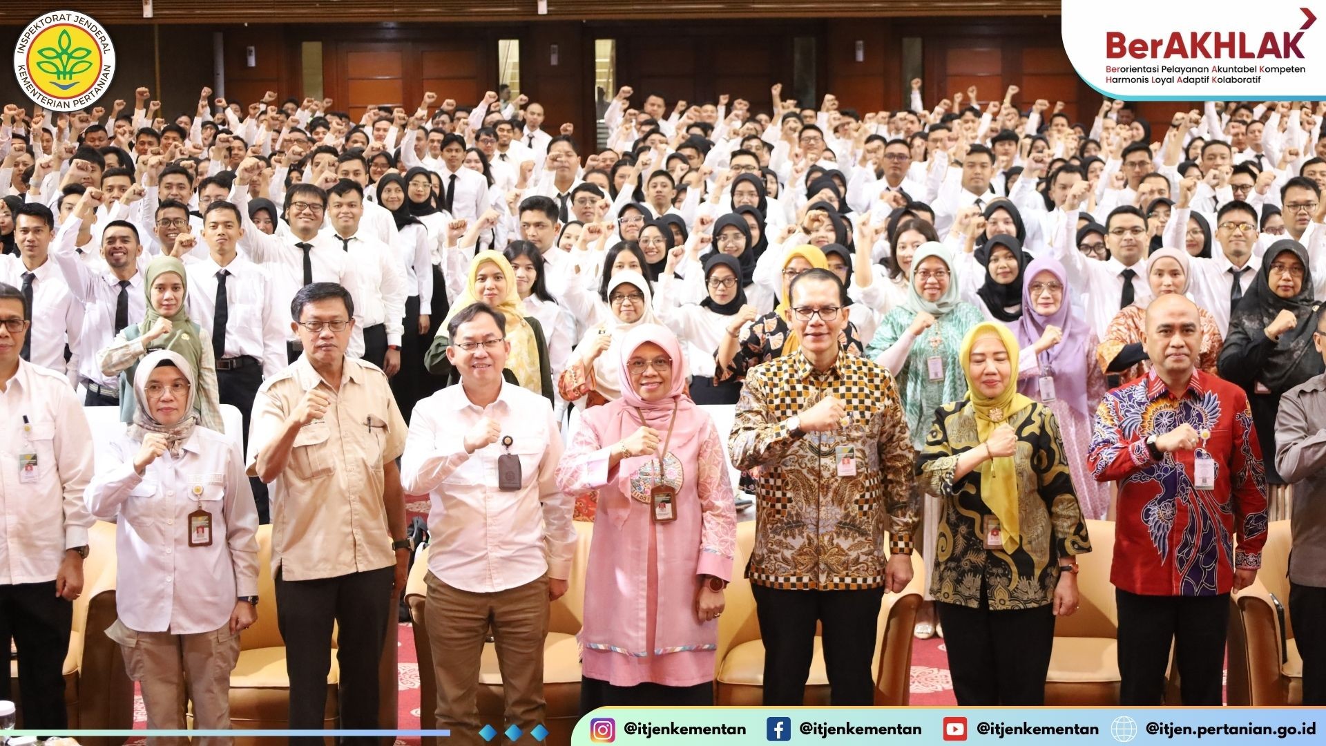 Kementerian Pertanian Sambut 1.105 CPNS Baru, Dorong Percepatan Swasembada Pangan