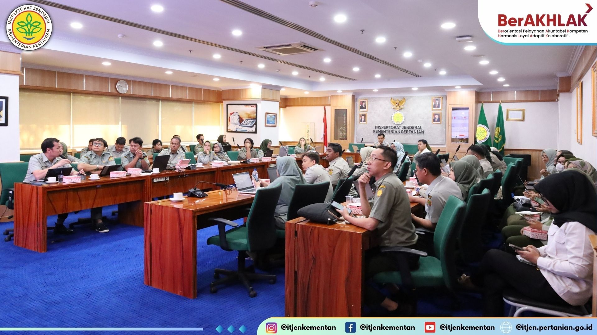 Rapat koordinasi persiapan pelaporan periode B06 Tahun 2025