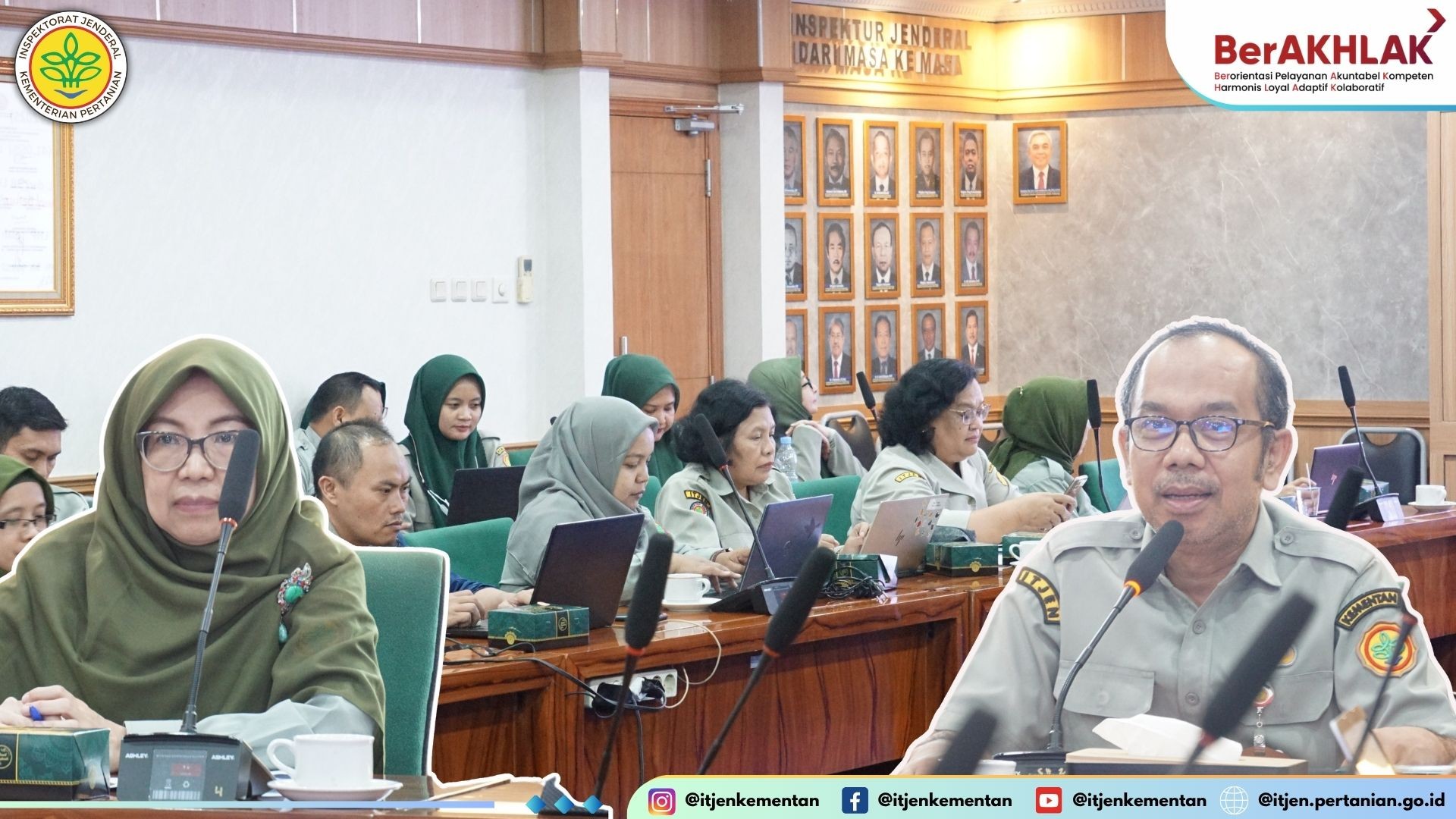 Koordinasi Penyiapan Usulan Tindak Lanjut Hasil Pemeriksaan BPK-RI Semester I Tahun 2025