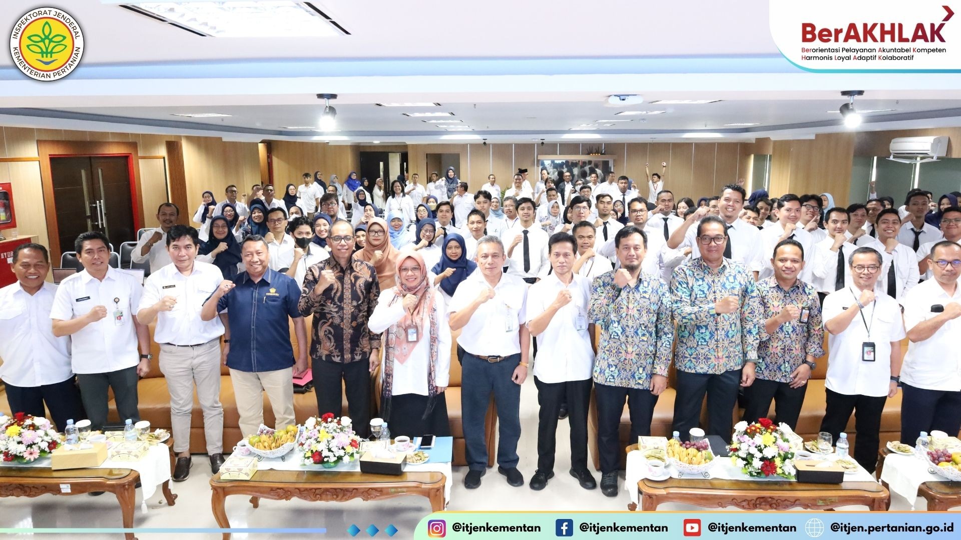 Inspektorat Jenderal Kementerian Pertanian menggelar Rapat Kerja  Raker  Tahun 2025