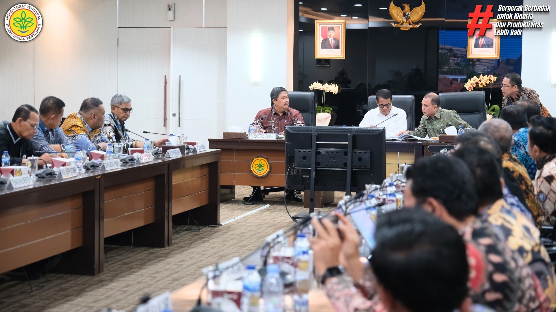 Rapat Koordinasi Tim Percepatan Penyediaan Daging, Susu, dan Telur Tahun Anggaran 2024.