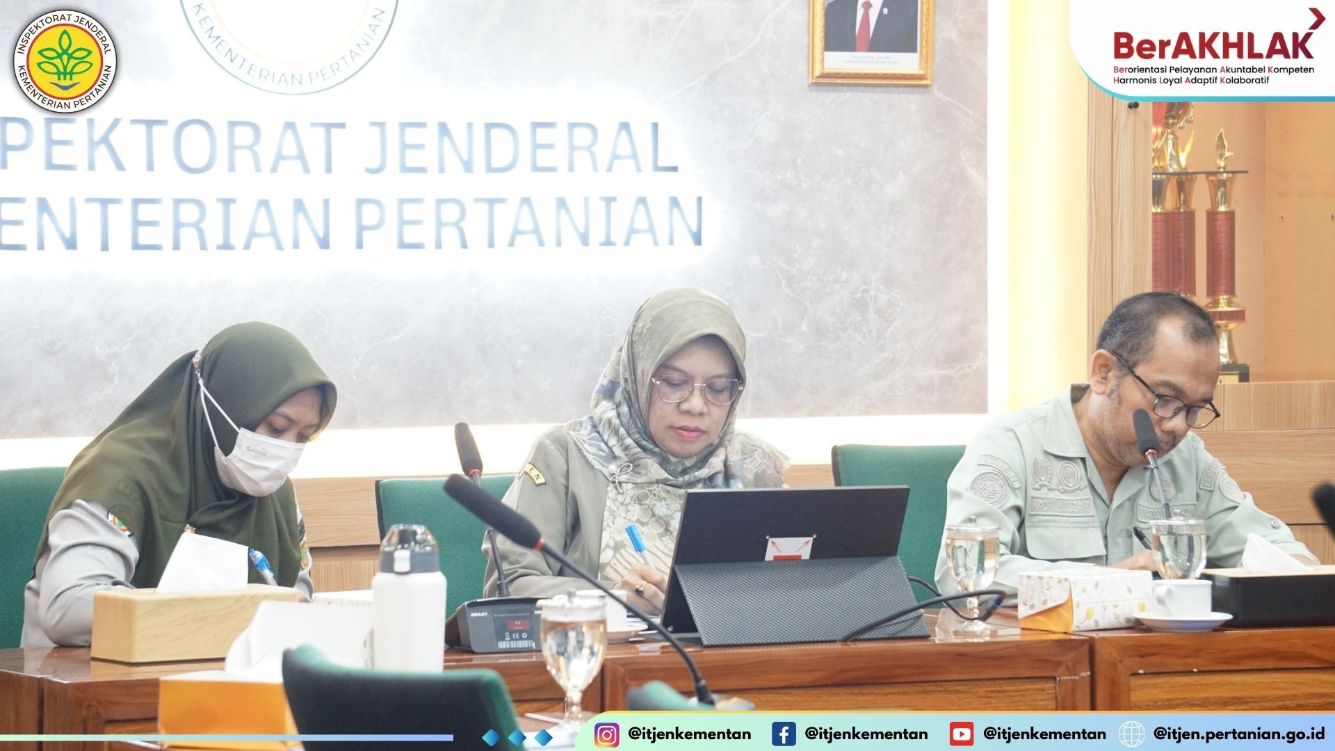 Rapat pembahasan pelaksanaan diklat sertifikasi penjenjangan Auditor Ahli Utama