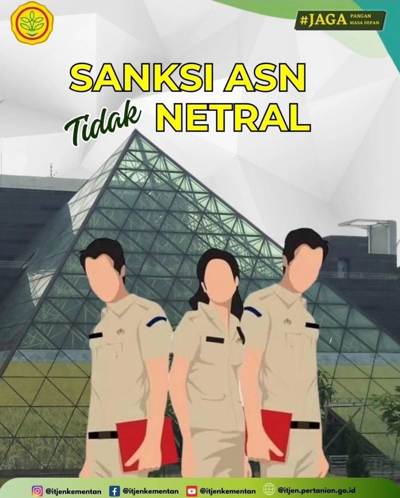 Hai Sobat Integritas tetap jaga integritas ASN kita untuk bersama sama mensukseskan pemilu tahun 2024