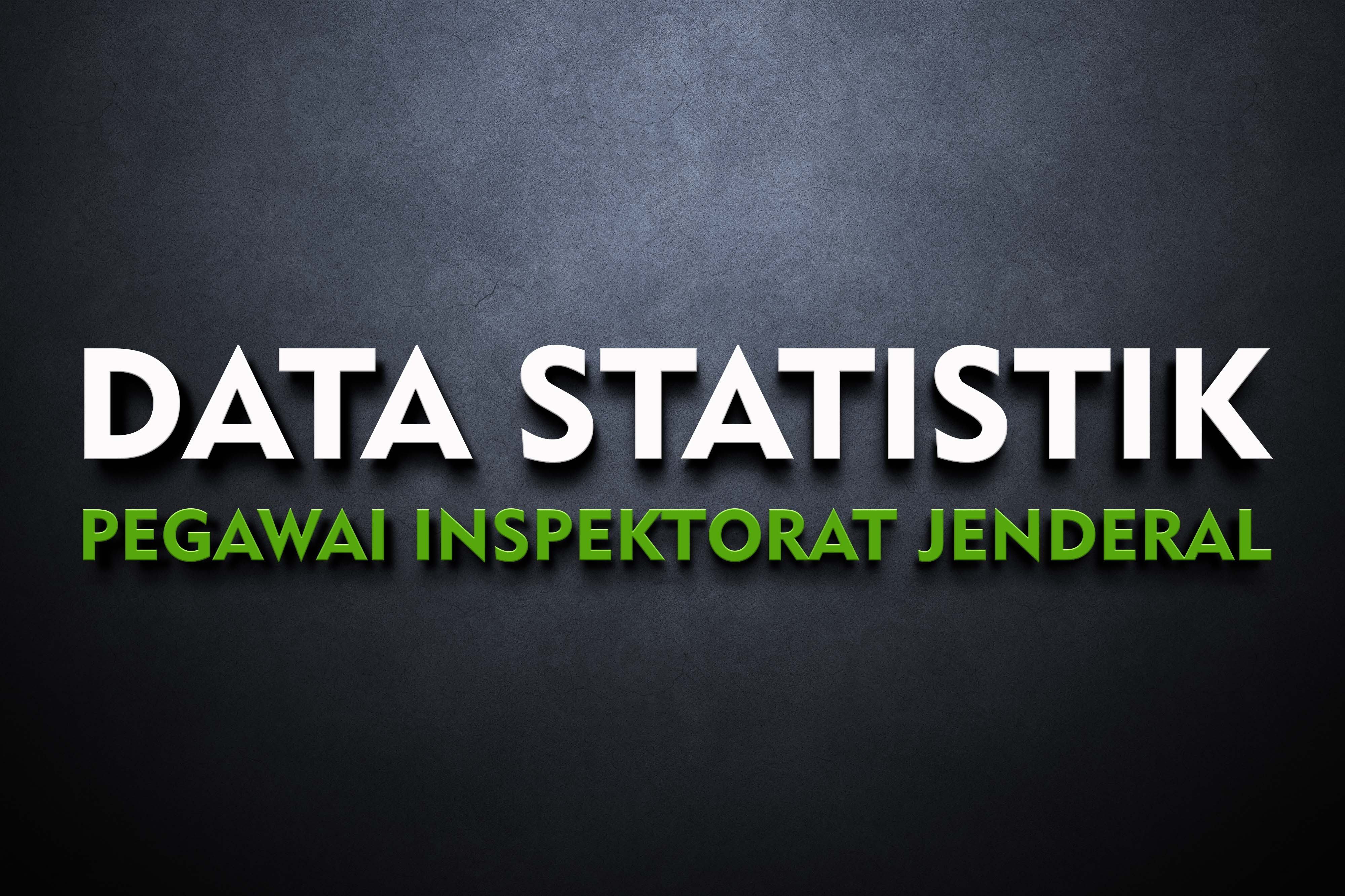 DATA STATISTIK PEGAWAI LINGKUP INSPEKTORAT JENDERAL