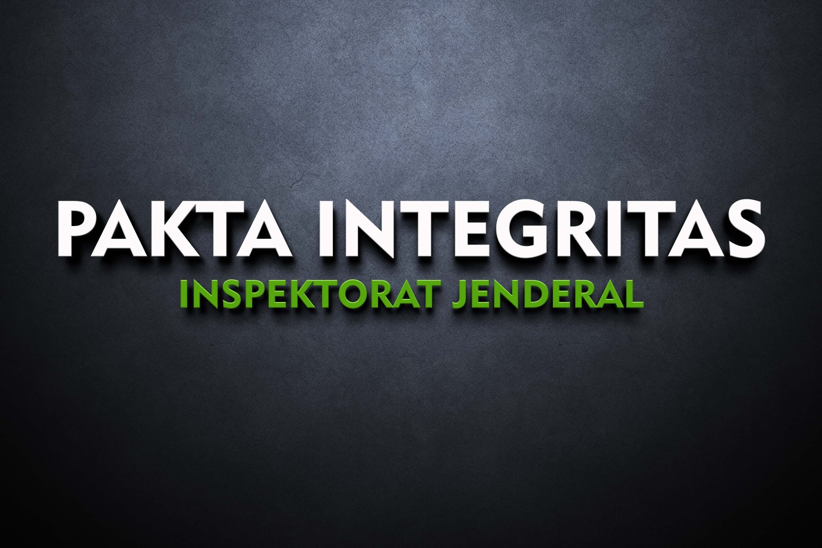PAKTA INTEGRITAS