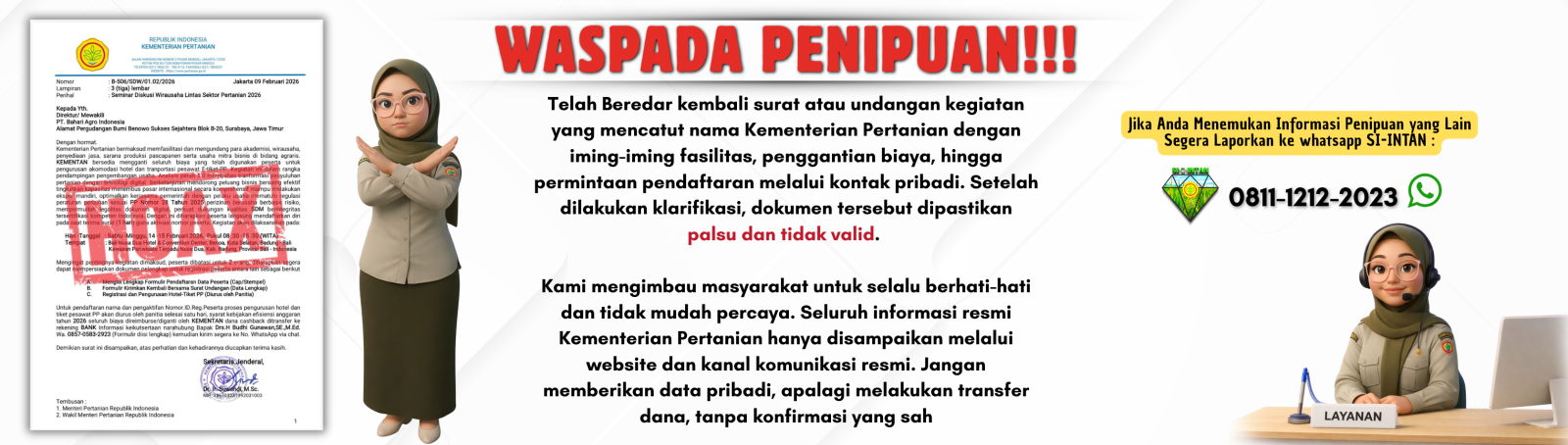 Waspada Informasi Palsu