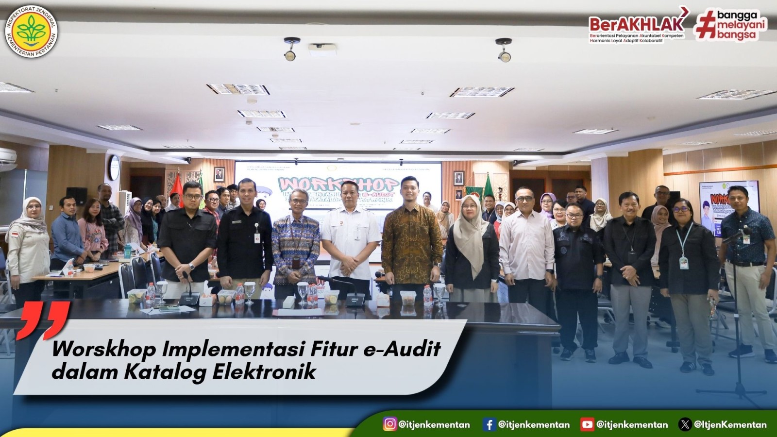 Workshop Implementasi Fitur e-Audit dalam Katalog Elektronik