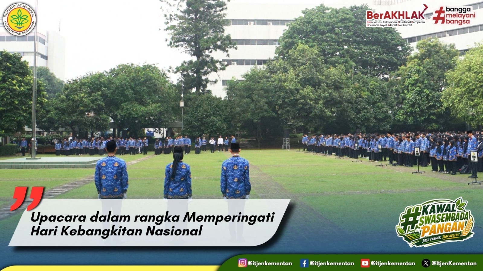 Upacara dalam rangka Memperingati Hari Kebangkitan Nasional