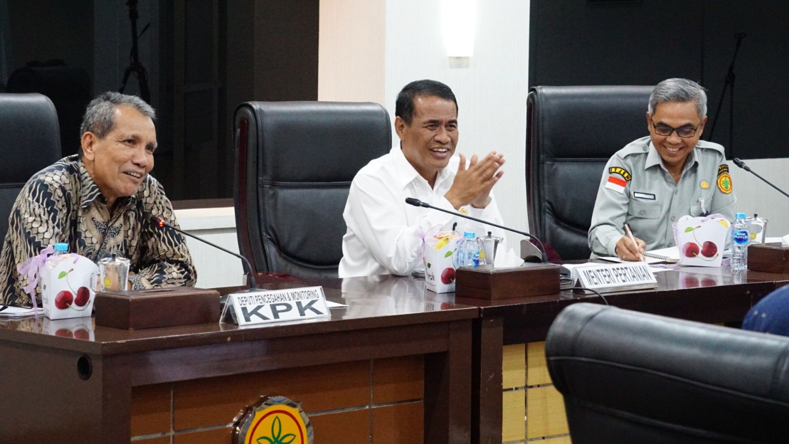 Koordinasi Survei Penilaian Integritas  SPI  Kementerian Pertanian oleh KPK.